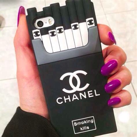 chanel smoking kills phone case iphone 6 plus|Chanel phones for sale.